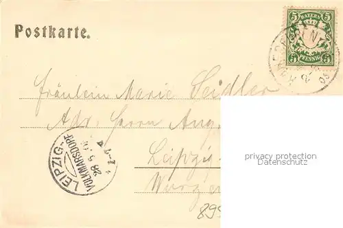 AK / Ansichtskarte Kaufbeuren Panorama mit Kirche Kaufbeuren