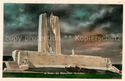 AK / Ansichtskarte Vimy Le Memorial Canadien Vimy
