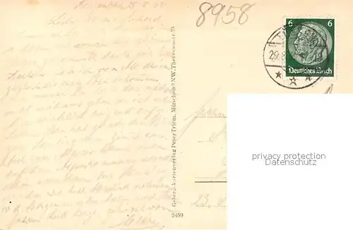 AK / Ansichtskarte Fuessen_Allgaeu mit Saeuling Tegelberg und Neuschwanstein Fuessen Allgaeu