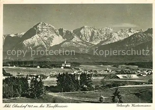 AK / Ansichtskarte Marktoberdorf Panorama Marktoberdorf