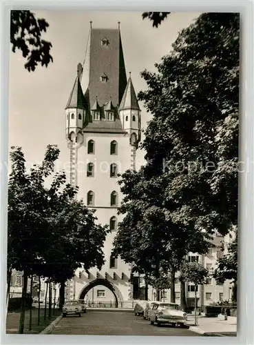 AK / Ansichtskarte Mainz_Rhein Holzturm Mainz Rhein