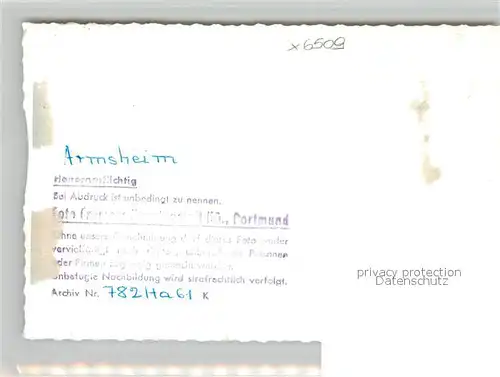 AK / Ansichtskarte Armsheim Katholische Kirche Armsheim