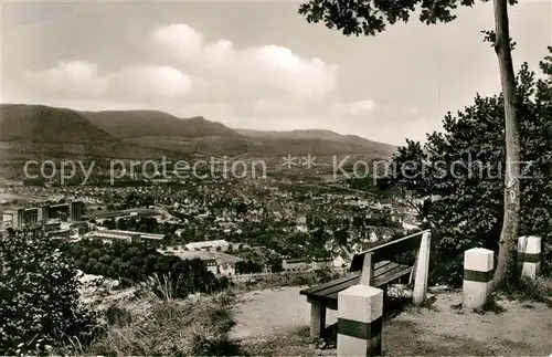 AK / Ansichtskarte Geislingen_Steige Panorama Blick vom Helfenstein Geislingen_Steige
