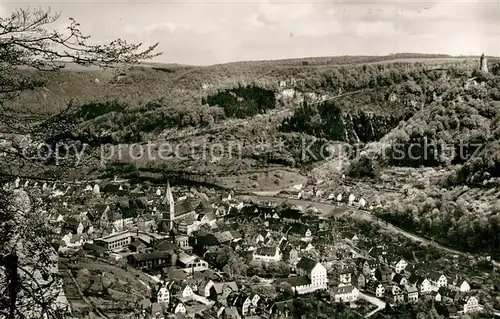 AK / Ansichtskarte Geislingen_Steige Panorama Schwaebische Alb Geislingen_Steige