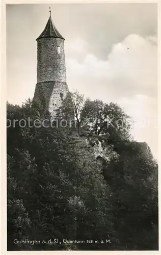 AK / Ansichtskarte Geislingen_Steige oedenturm Schwaebische Alb Geislingen_Steige