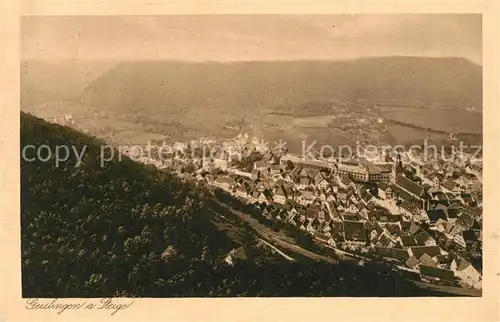 AK / Ansichtskarte Geislingen_Steige Panorama Fuenftaelerstadt Schwaebische Alb Geislingen_Steige