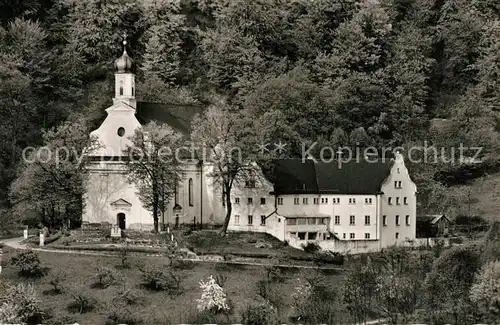 AK / Ansichtskarte Deggingen Wallfahrtskirche Kapuzinerkloster Ave Maria Deggingen