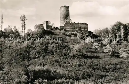 AK / Ansichtskarte Salach Burgruine Staufeneck Salach