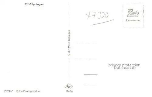 AK / Ansichtskarte Goeppingen Stadtpanorama mit Hohenstaufen Hohenrechberg Stuifen Goeppingen