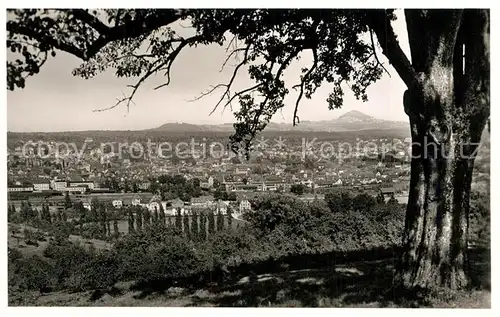 AK / Ansichtskarte Goeppingen Stadtpanorama mit Blick zum Hohenstaufen Goeppingen