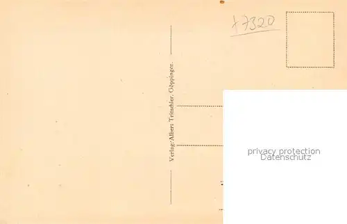 AK / Ansichtskarte Goeppingen Stadtpanorama mit Blick zum Hohenstaufen Goeppingen