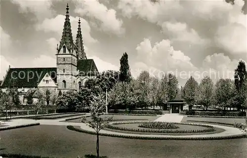 AK / Ansichtskarte Goeppingen Oberhofenkirche Park Goeppingen