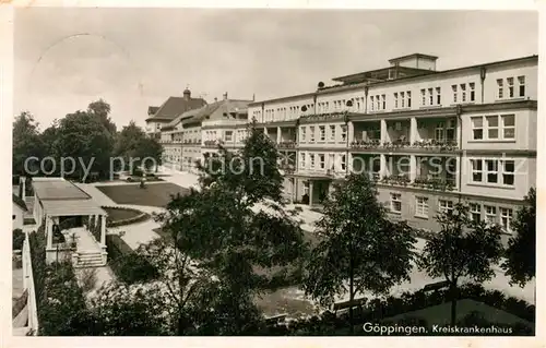 AK / Ansichtskarte Goeppingen Krankenhaus Goeppingen