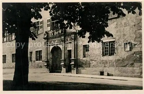 AK / Ansichtskarte Goeppingen Schloss Portal Goeppingen