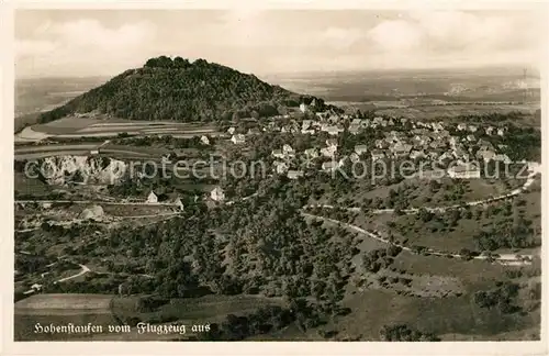 AK / Ansichtskarte Goeppingen Hohenstaufen Fliegeraufnahme Feldpost Goeppingen