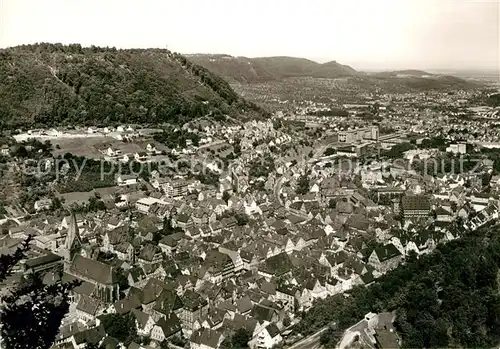 AK / Ansichtskarte Geislingen_Steige Blick ins Tal auf die Stadt Geislingen_Steige