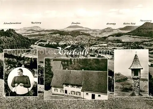 AK / Ansichtskarte Donzdorf Gasthaus zur Mutter Franzel Bildstock Landschaftspanorama Schwaebische Alb Bromsilber Donzdorf