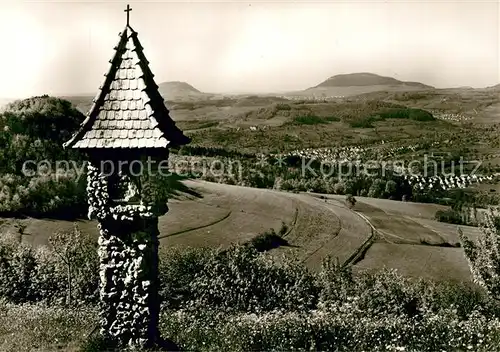 AK / Ansichtskarte Donzdorf Bildstock auf der Kuchalb Landschaftspanorama Schwaebische Alb Donzdorf