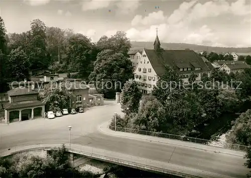 AK / Ansichtskarte Goeppingen Christophsbad Bruecke Goeppingen