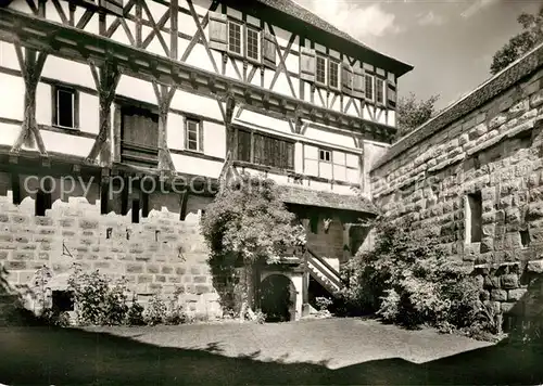 AK / Ansichtskarte Waeschenbeuren Waescherschloss Staufer Gedaechtnisstaette Museum Waeschenbeuren