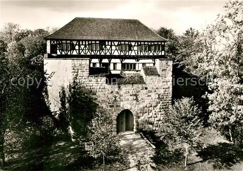 AK / Ansichtskarte Waeschenbeuren Waescherschloss Waschenburg Staufer Gedaechtnisstaette Museum Waeschenbeuren