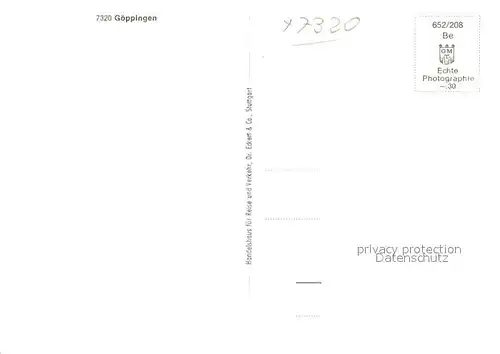 AK / Ansichtskarte Goeppingen Stadtpanorama mit den Kaiserbergen Hohenstaufen Hohenrechberg Stuifen Goeppingen