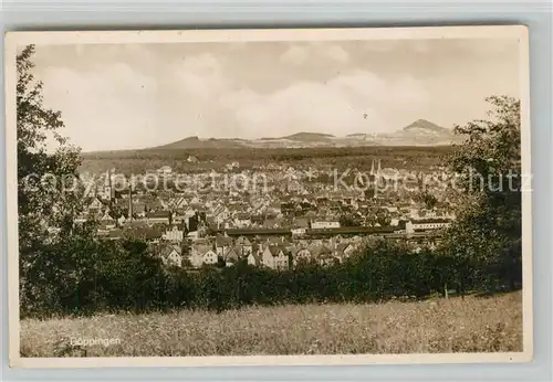 AK / Ansichtskarte Goeppingen Stadtpanorama mit Blick zum Hohenstaufen Goeppingen
