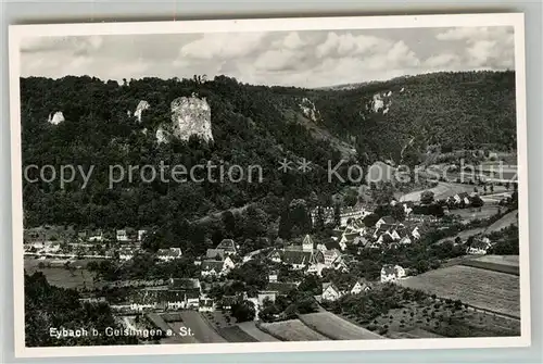 AK / Ansichtskarte Eybach_Geislingen_Steige Panorama Schwaebische Alb Eybach_Geislingen_Steige