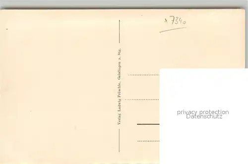 AK / Ansichtskarte Geislingen_Steige Blick ins Tal Geislingen_Steige