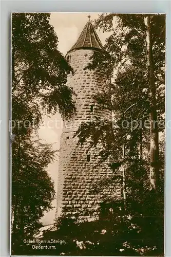 AK / Ansichtskarte Geislingen_Steige Trinks Postkarte Geislingen_Steige