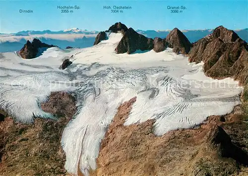 AK / Ansichtskarte Gletscher Hoher Dachstein Hallstaetter Gletscher  