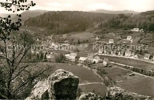AK / Ansichtskarte Vorra_Pegnitz Panorama Vorra Pegnitz
