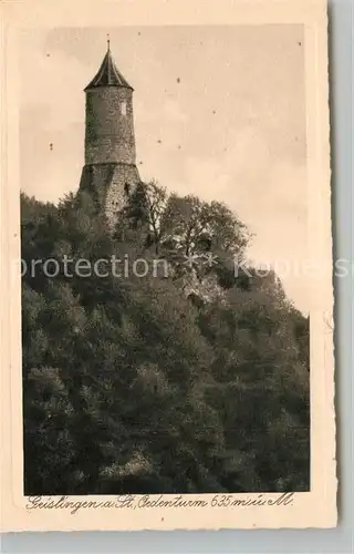 AK / Ansichtskarte Geislingen_Steige Oedenturm Geislingen_Steige