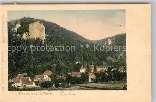 AK / Ansichtskarte Eybach_Geislingen_Steige Burgruine Eybach_Geislingen_Steige