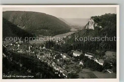 AK / Ansichtskarte Eybach_Geislingen_Steige Panorama Eybach_Geislingen_Steige