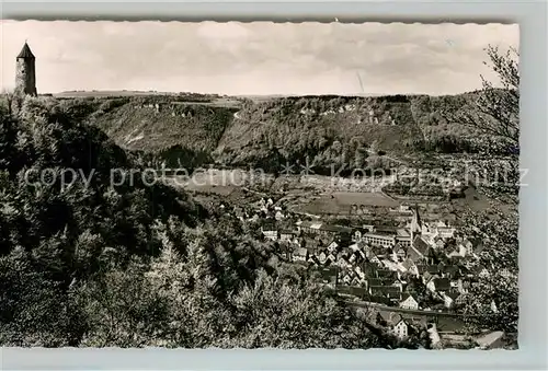 AK / Ansichtskarte Geislingen_Steige mit oedenturm Geislingen_Steige