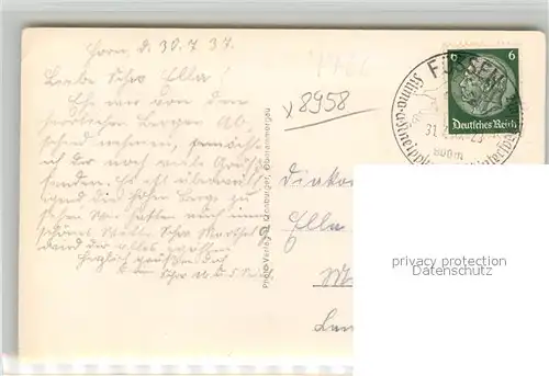 AK / Ansichtskarte Fuessen_Allgaeu Blick auf Horn mit Saeuling Fuessen Allgaeu