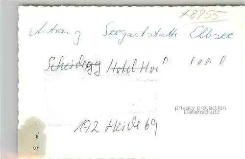 AK / Ansichtskarte Aitrang Seegaststaette Elbsee Aitrang