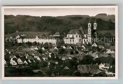 AK / Ansichtskarte Ottobeuren mit Basilia und Benediktiner Abtei Ottobeuren