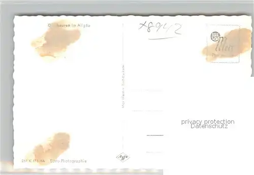 AK / Ansichtskarte Ottobeuren Panorama mit Benediktiner Abtei Ottobeuren