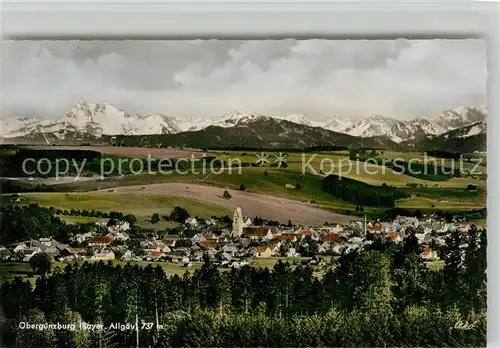 AK / Ansichtskarte Oberguenzburg Panorama Oberguenzburg