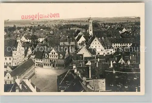 AK / Ansichtskarte Memmingen Panorama Memmingen