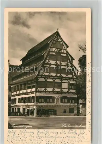 AK / Ansichtskarte Memmingen Siebendaecher Memmingen