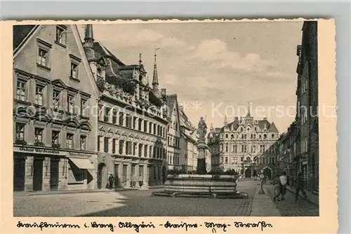 AK / Ansichtskarte Kaufbeuren Kaiser Max Strasse Kaufbeuren