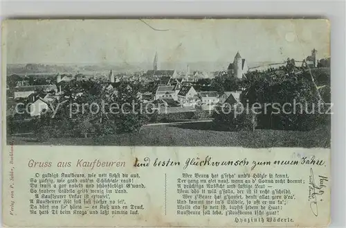 AK / Ansichtskarte Kaufbeuren Panorama Kaufbeuren