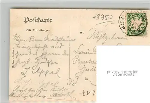 AK / Ansichtskarte Kaufbeuren mit Zugspitze Tegelberg Saeuling Gernspitze Kaufbeuren