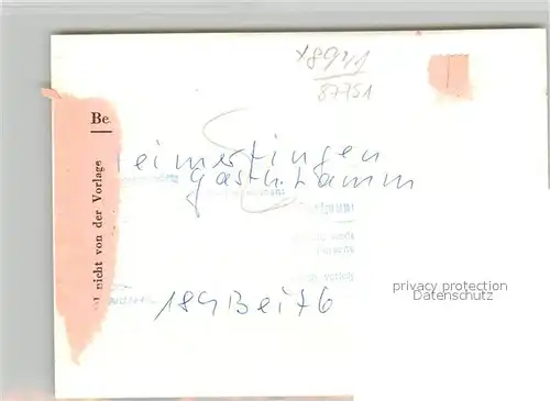 AK / Ansichtskarte Heimertingen Gasthaus Lamm Heimertingen