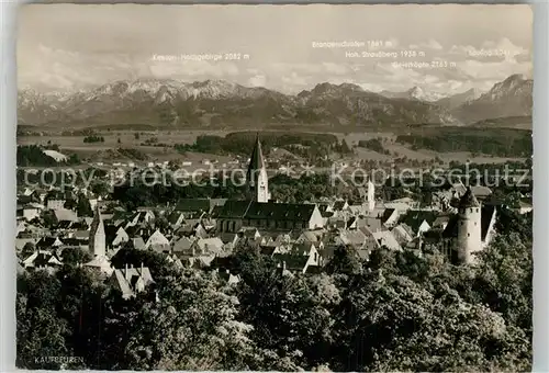 AK / Ansichtskarte Kaufbeuren Panorama Kaufbeuren