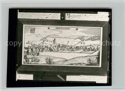 AK / Ansichtskarte Oberguenzburg Mittelalterliches Staedtebild Oberguenzburg