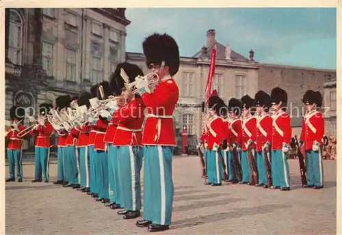 AK / Ansichtskarte Leibgarde_Wache Copenhagen Royal Guard  